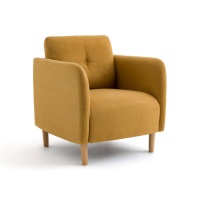 Кресло Jimi единый размер желтый LA REDOUTE INTERIEURS  фото, kupilegko.ru